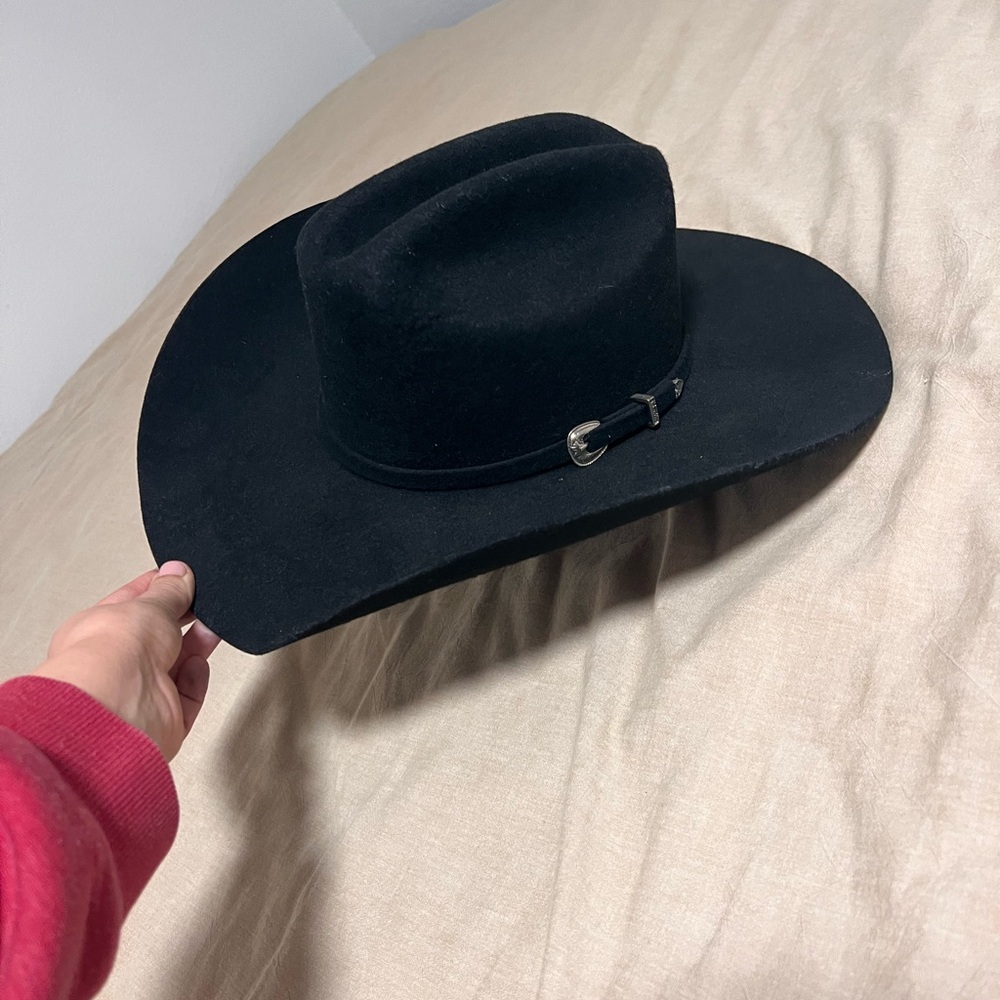 Justin Boots Black Western Hat